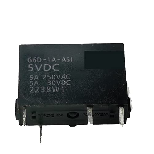 5 Stück G6D Relais G6D-1A-ASI G6D-1A-ASI-5VDC G6D-1A-ASI-12VDC G6D-1A-ASI-24VDC 5V 12V 24V(12v) von IQLZDNKL