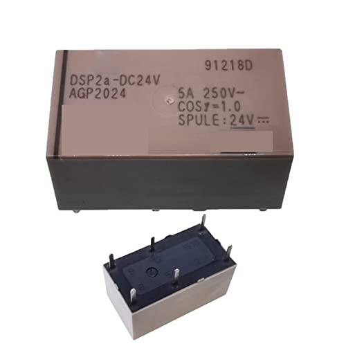 5 Stück Relais DSP2A-DC24V DSP2A 24V DIP6 5A 24V AGP2024 DSP2A-DC12V DSP2A-DC5V(DSP2A-DC12V) von IQLZDNKL