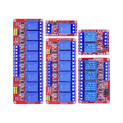IQLZDNKL 1 2 6 4 8 Kanal 5V 12V 24V Relais Modul Board Schild mit Optokoppler Unterstützung High und Low Level Trigger für(12v 6 Channel) von IQLZDNKL