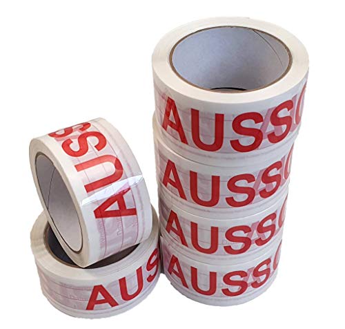 IQM TOOLS 6 Rollen QS-Klebeband AUSSCHUSS: Breite 50 mm - Länge 66 m - rote Schrift auf weißem Grund - Staffelpreise für Businesskunden IQM TOOLS 6 Rollen QS-Klebeband AUSSCHUSS: Breite 50 mm - Länge 66 m - rote Schrift auf weißem Grund - Staffelpreise für Businesskunden von IQM TOOLS