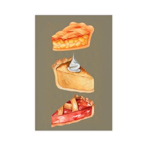 IQTFHGB Kunstdruck auf Leinwand, Motiv: Thanksgiving-Fest, Küche, Schlafzimmer, Dekoration, Landschaft, Büro, Raumdekoration, Geschenk, 20 x 30 cm IQTFHGB Kunstdruck auf Leinwand, Motiv: Thanksgiving-Fest, Küche, Schlafzimmer, Dekoration, Landschaft, Büro, Raumdekoration, Geschenk, 20 x 30 cm von IQTFHGB