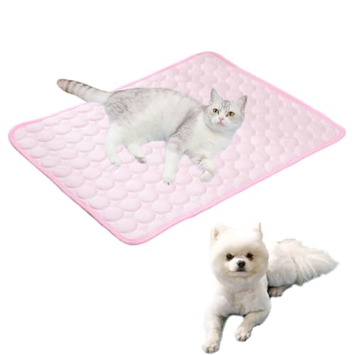 Atmungsaktive Sommerkühlkissen for Haustiere, 100 X 70 Cm, Kühlmatte for Haustiere, Kühlkissen for Katzen, Ungiftige Schlafmatte, Wiederverwendbare Hunde-Heimmatte, for Große Hunde, Katzen Und Tiere(P Atmungsaktive Sommerkühlkissen for Haustiere, 100 X 70 Cm, Kühlmatte for Haustiere, Kühlkissen for Katzen, Ungiftige Schlafmatte, Wiederverwendbare Hunde-Heimmatte, for Große Hunde, Katzen Und Tiere(P von IRCKONCI