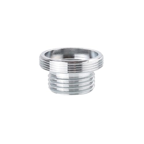 IRCKONCI Wasserhahn-Adapter Außengewinde M28 auf Außengewinde 4 Punkte G1/2 Wasserhahn-Konverter Messing Belüfter Filter Zubehör for Garten Badezimmer, 1 Stück von IRCKONCI