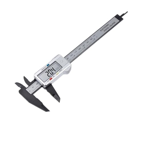 150/100 mm elektronischer digitaler Messschieber, 15,2 cm, Messschieber, Mikrometer, Messwerkzeug, Pachometer, digitales Lineal(0-150mm-01) von IRFHDCX
