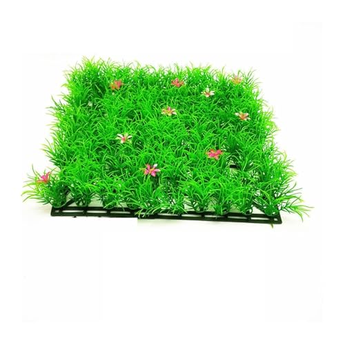 25 x 25 cm Kunstrasenmatte, künstliches Moos, Landschaftsdekoration, Aquarium, Simulationspflanzen, Rasen, grüner Wasserrasen(Style2) von IRFHDCX