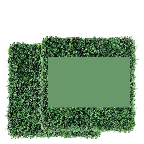 36 Stück Gras-Wandpaneele, Buchsbaum-Hecken-Wandpaneele, Kunstrasen-Wandhintergrund, Grün mit 100 Kabelbindern 36 Stück Gras-Wandpaneele, Buchsbaum-Hecken-Wandpaneele, Kunstrasen-Wandhintergrund, Grün mit 100 Kabelbindern von IRFHDCX