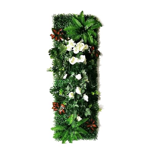 Garten Kunstrasen Kunstrasen Pflanzendekoration Zuhause Gefälschte Süßkartoffel Rasen Hintergrunddekoration 40 * 120 cm(Style11) von IRFHDCX