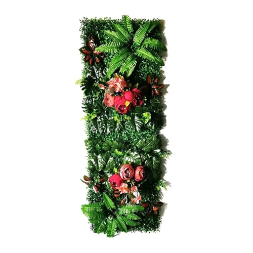 Garten Kunstrasen Kunstrasen Pflanzendekoration Zuhause Gefälschte Süßkartoffel Rasen Hintergrunddekoration 40 * 120 cm(Style12) von IRFHDCX