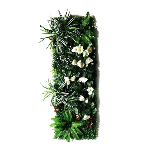 Garten Kunstrasen Kunstrasen Pflanzendekoration Zuhause Gefälschte Süßkartoffel Rasen Hintergrunddekoration 40 * 120 cm(Style15) von IRFHDCX