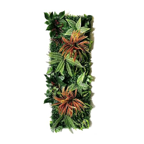 Garten Kunstrasen Kunstrasen Pflanzendekoration Zuhause Gefälschte Süßkartoffel Rasen Hintergrunddekoration 40 * 120 cm(Style9) von IRFHDCX
