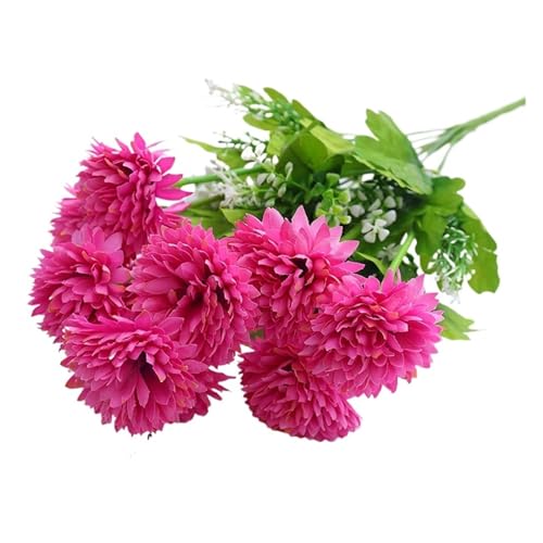 IRGVJIFR Hortensien Kunstblumen 5 stücke Simulation Hortensien Kamelie Künstliche Grüne Pflanze Bouquet Braut Bouquet DIY Hause Hochzeit Tisch Zentrum Dekoration(3) von IRGVJIFR