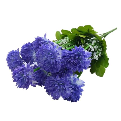 IRGVJIFR Hortensien Kunstblumen 5 stücke Simulation Hortensien Kamelie Künstliche Grüne Pflanze Bouquet Braut Bouquet DIY Hause Hochzeit Tisch Zentrum Dekoration(Color-6) von IRGVJIFR