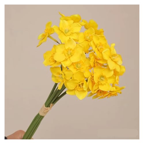 IRGVJIFR Hortensien Kunstblumen Simulation Künstliche Blume Big 5 Hortensien Seidentuch Home Wohnzimmer Tischdekoration Hochzeit Gefälschte Blume Blau(024) von IRGVJIFR