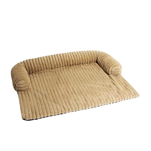 IRIRI Beruhigender Sofabezug for Haustiere – Abnehmbare, Waschbare Plüschdecke for Hunde/Katzen, Warmer Sofaschutz for Den Winter, for Kleine Bis Große Haustiere(Bruin,XL) von IRIRI