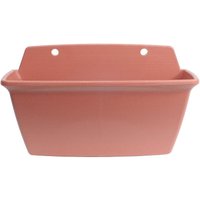 Iris Ohyama - Blumenkübel Wandgefäß mit Wasserablauf/Reservierungssystem für die Gartenarbeit – Wandgefäß 350, braun von IRIS OHYAMA