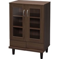 Aufbewahrungsmöbel, Buffet, Geschirrschrank, Schrank, 3 Türen, 3 verstellbare Regale, Zeitgenössisch, Design, Küche, Esszimmer, Wohnzimmer - Kabinett von IRIS OHYAMA