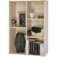 Iris Ohyama - Bücherregal, Regale mit 5 Fächern, Bücherregal, Trennwand, Display, Wohnzimmer, Schlafzimmer, Büro - Basic Storage Shelf CX-23C von IRIS OHYAMA