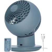 Woozoo, Ultra-starker, leiser & tragbarer Tischventilator, 30m², Reichweite 25m, Multidirektionale Oszillation, Fernbedienung, Timer, Wohnzimmer von IRIS OHYAMA