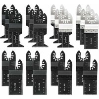 INHHUB 20 Stück professionelle oszillierende Sägeblätter für Holz/Metall, universelles Schnellspann-Multitool für Fein Multimaster, Ryobi, Milwaukee, INHHUB 20 Stück professionelle oszillierende Sägeblätter für Holz/Metall, universelles Schnellspann-Multitool für Fein Multimaster, Ryobi, Milwaukee, von IRISFR