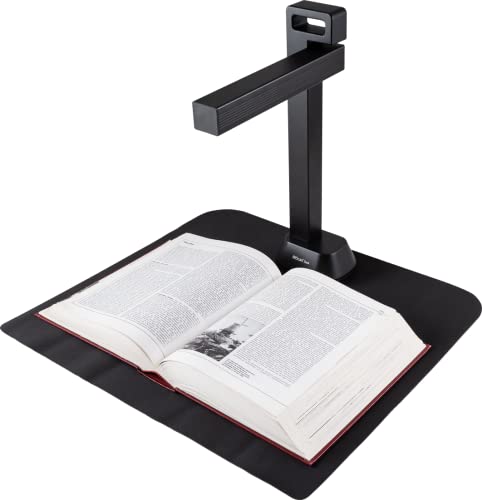 IRIScan Desk Pro. Buchscanner LED, OCR Dokumentenscanner 21MP Kamera Visualizer -v6PRO: PDF-Editor, tragbarer Scanner, Buchscanner, AI-Flachlegung-Auto-Scan-Finger-Verstecken, a3 Scanner WinMac von IRIScan