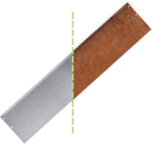 IRKA 1004-003 Rasenkante schmal – 100 x 0,1 cm – Cortenstahl Beeteinfassung mit zweifach Verschraubung – Höhe 24 cm IRKA 1004-003 Rasenkante schmal – 100 x 0,1 cm – Cortenstahl Beeteinfassung mit zweifach Verschraubung – Höhe 24 cm von IRKA