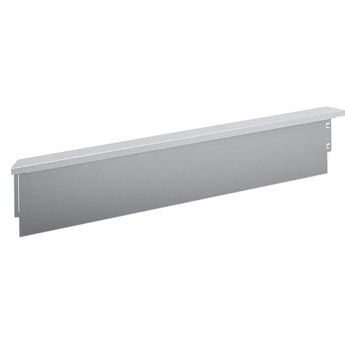IRKA 1023-001 – Schneckenzaun Typ 1 – Rasenkante breit – 20 x 3,5 cm – Alu-Zink – klick-Fix – Länge 0,5 m von IRKA