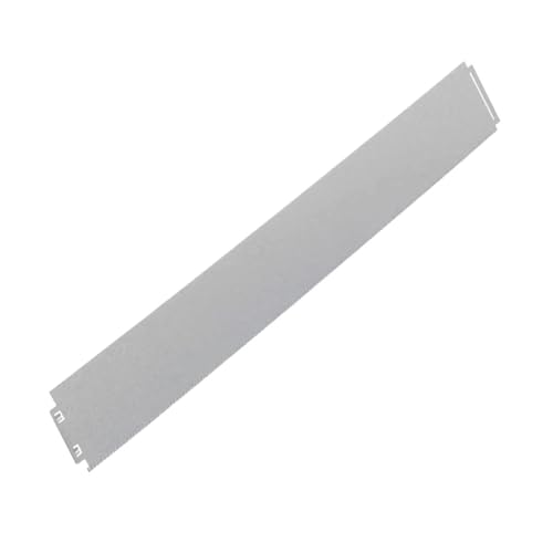 IRKA 314-002 - Rasenkante schmal - 100 x 0,06 cm Alu-Zink - Werkzeugfreies klick-Fix-System - Höhe 18 cm - 5 Stück von IRKA