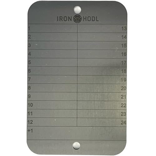 IRON HODL Steel Wallet 24+1 single Recovery Seed Phrase Metallplatte Cold Wallet Crypto Bitcoin Wallet Hardware Wallet Crypto Steel Wallet Krypto Wallet Bitcoin sicher verwahren IRON HODL Steel Wallet 24+1 single Recovery Seed Phrase Metallplatte Cold Wallet Crypto Bitcoin Wallet Hardware Wallet Crypto Steel Wallet Krypto Wallet Bitcoin sicher verwahren von IRON HODL