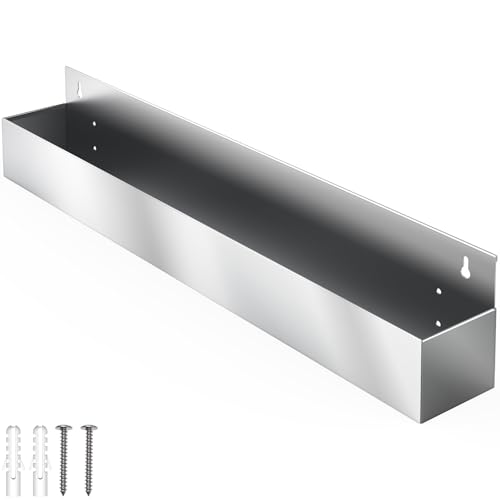 IRONDIY 81,3 cm Edelstahl-Geschwindigkeitsschiene, wandmontierter Likörflaschenhalter für Bars, Organizer für Likörflaschen, Barflaschenhalter (1 Stück) von IRONDIY
