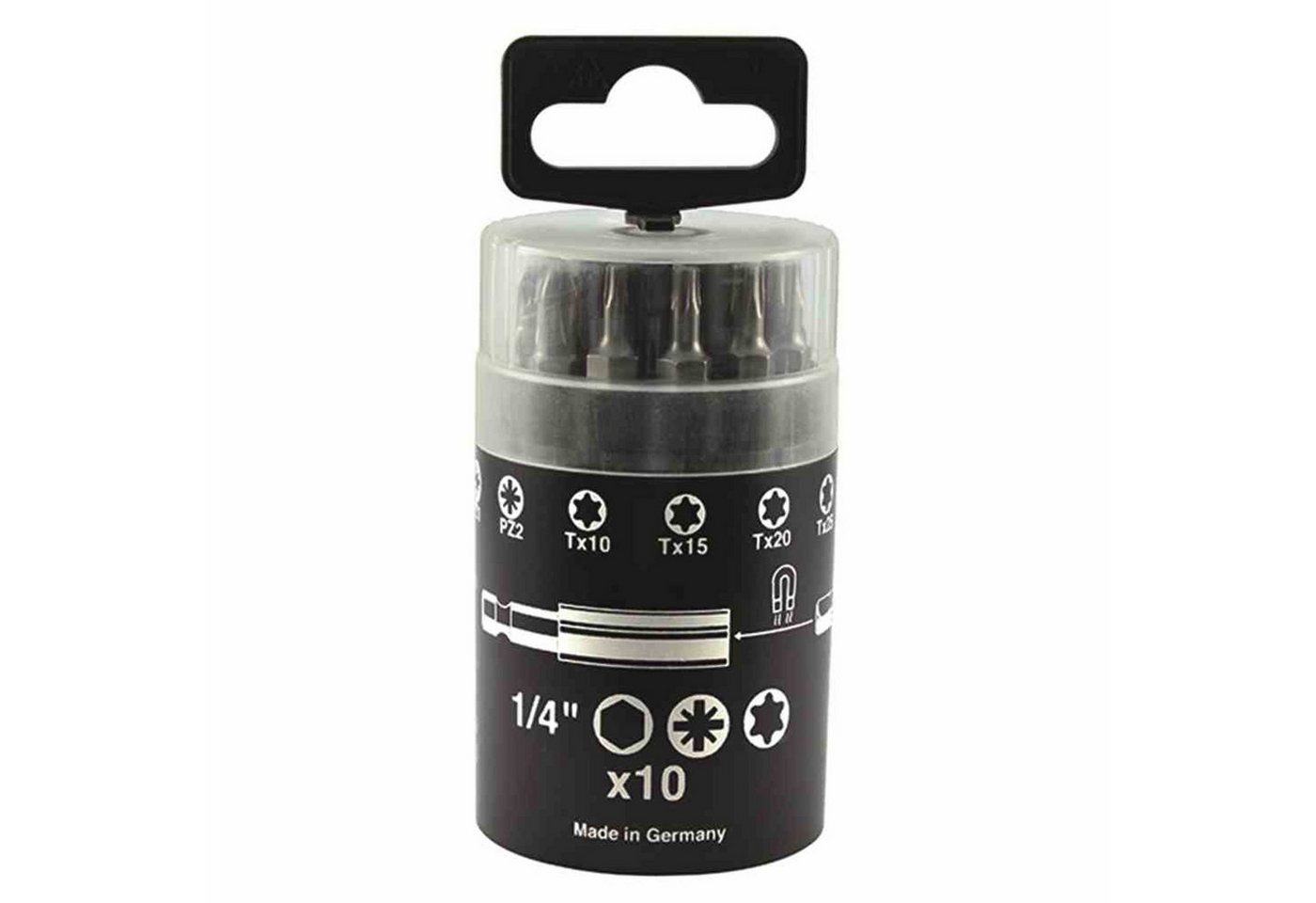 IRONSIDE Bit-Set Bit-Box 10tlg Bit Bitaufsätze Werkzeuge Schrauben Akkuschrauber Handwe IRONSIDE Bit-Set Bit-Box 10tlg Bit Bitaufsätze Werkzeuge Schrauben Akkuschrauber Handwe von IRONSIDE