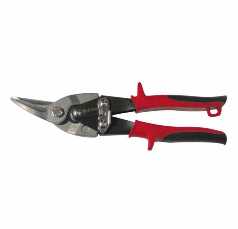 IRONSIDE Kombizange Blechschere rotschwarz links mit 2 Komponenten-Griff von IRONSIDE