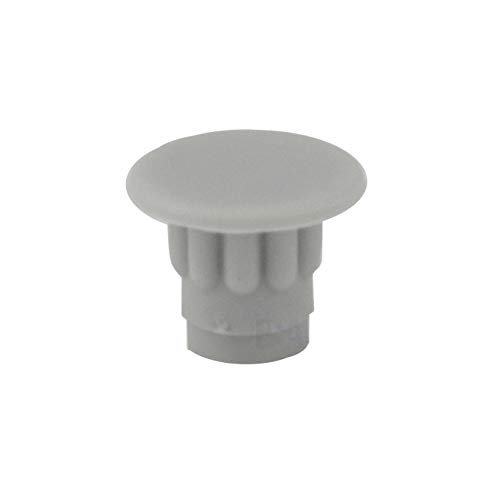 IROX Grau 20 Stück Kunststoff Lochkappen 5 mm Bohrung 5 mm Tiefe 7 mm Kopf Abdeckung für Möbel IROX Grau 20 Stück Kunststoff Lochkappen 5 mm Bohrung 5 mm Tiefe 7 mm Kopf Abdeckung für Möbel von IROX