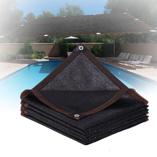 IRUGS Leichtes UV-beständiges Schattierungsnetz Für Gewächshäuser, HDPE-Sonnensegel Mit Ösen, Für Garten,Sonnenschutzplane(4.0 * 8.0m/13.1 * 26.2ft) von IRUGS