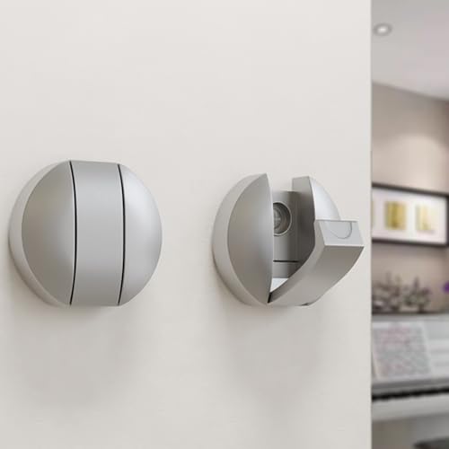 IRUGS Wasserdichte Handtuchhaken, Klappbare Garderobe, Wandgarderobe Aus Aluminium Für Wohnzimmer Badezimmer Küche Wohnmobil(Silber) von IRUGS