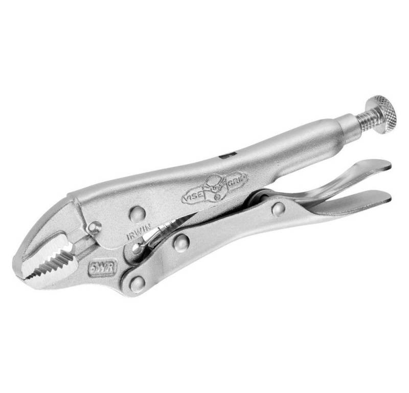 IRWIN Gripzange Gripzange mit gebogenen Backen mit Drahtschneider von IRWIN