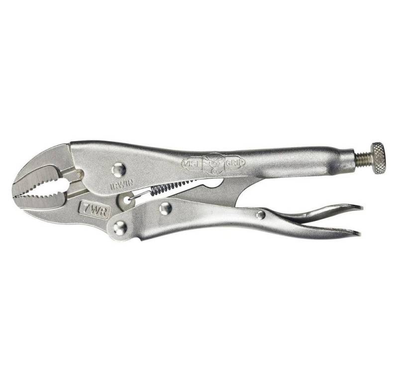 IRWIN Gripzange Gripzange mit gebogenen Backen mit Drahtschneider von IRWIN