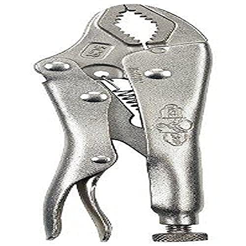 IRWIN Tools VISE-GRIP Verriegelungszange, Original, gebogene Backe, 12,7 cm (4935579), Silber Metallic von IRWIN