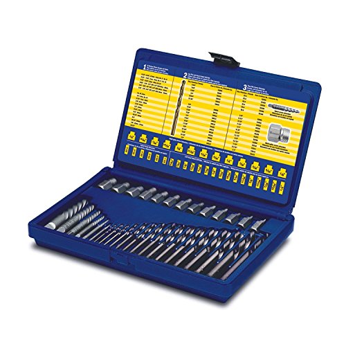 Irwin 1135ZR Schraubenausdreher/Bohrer-Set, 35-teilig von IRWIN