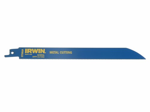 Irwin 624R Bi-Metall Säbelsägeblatt 150 mm 24 TPI, 2 Stück für Metall, WeldTec, 10506425 von IRWIN