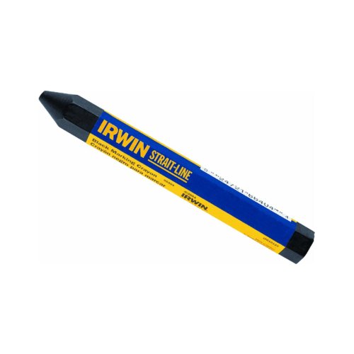 Irwin Tools 66404 Strait-Line Lendenwirbel-Buntstifte, 12 Stück, Schwarz von IRWIN