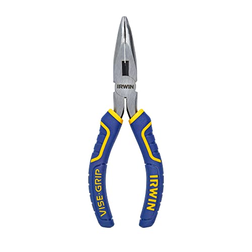 IRWIN Tools 2078226 Schraubstockzange, gebogen, lange Nase, 15,2 cm (6 Zoll) von IRWIN