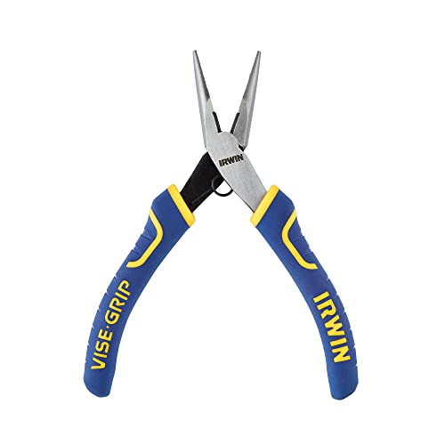 Irwin Tools Vise Zangen, lange Nase mit Spring und Cutter, 5–1/4-Zoll (2078905) von IRWIN
