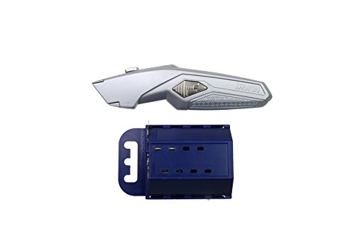 Irwin Trapezklingen-Messer Set 2-teilig mit 50 x 4-Point Klingen im Klingenspender, 10508181 von IRWIN