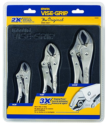 Irwin Vise Grip Gripzange-Satz 5/7/10CR 3-teilig, 10508020 von IRWIN