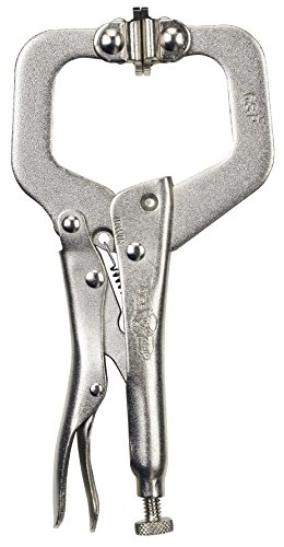 IRWIN Tools VISE-GRIP 18 Die originale C-Klemme mit drehbaren Pads (50 mm Spannspalt) von IRWIN