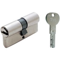 Iseo doppelprofil R6 plus zylinder mit 6-PIN-FLACHSCHLÜSSEL 30-50 mm 82R60 9C5 von IS&EACUTE