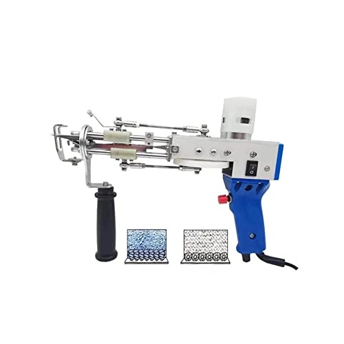 Elektrische 2-IN-1-Teppich-Tufting-Pistole kann sowohl Schnittflor- als auch Schlingenflor-Handpistolen-Teppichweberei-Beflockungsmaschinen ausführen von ISAFIX