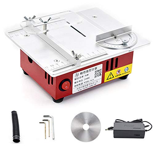 T30 Mini-Multifunktions-Tischkreissäge, elektrische Desktop-Säge, kleiner Haushalt, Heimwerker-Schneidwerkzeug, Holzbearbeitungsbank, Drehmaschine, Schneidemaschine(T30 Mini table-saw) von ISAFIX