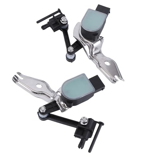 ISAKEN 2x Niveausensor Leuchtweitenregulierung Vorne Rechts Links für Q7 4LB VW Touareg 7L Niveausensor Höhensensor mit Gestänge 7L0616214C, 7L0616214B, 7L0616213D, 7L0616213B von ISAKEN