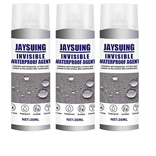 ISAKEN 3 Stück Super Strong Bonding Spray, Super Starkes Haftspray Bonding Spray, Wasserdichtes Mittel Adhesive Sealant Spray gegen Risse/Außenwände/Wände/Fenster/Badezimmer/Dach, 30ml von ISAKEN